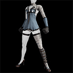 露出の多い女性の服