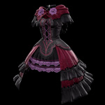 冬薔薇のドレス