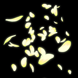 花びらセット (黄色)
