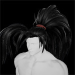 覇王丸の髪型
